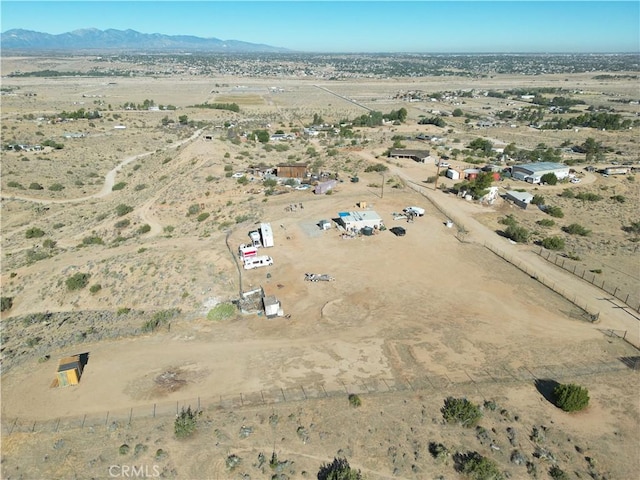20421 Riverview Rd, Apple Valley, CA 92308 - view of property location with rural landscape and a mountainous background