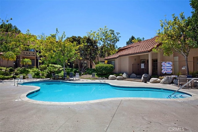 1046 Calle Del Cerro Unit 408, San Clemente, CA 92672 - community pool featuring a patio area