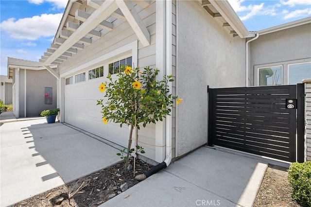 1938 N Frontier St, Hanford, CA 93230 - view of home's exterior featuring stucco siding
