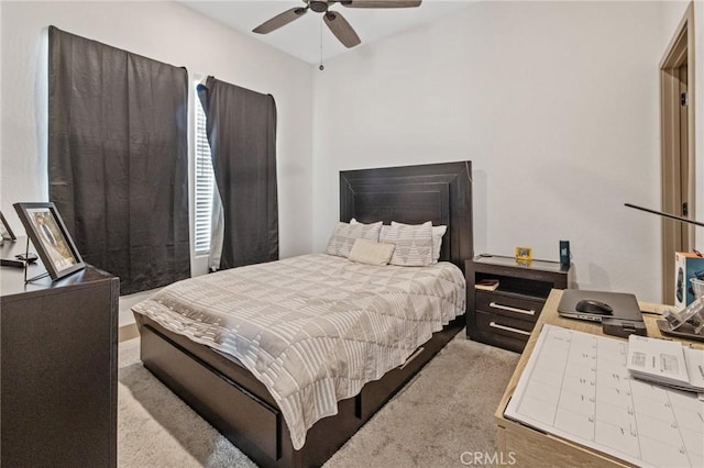 1938 N Frontier St, Hanford, CA 93230 - carpeted bedroom featuring ceiling fan