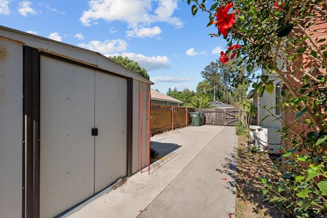 1161 Senwood Way, Fallbrook, CA 92028 - view of shed with a fenced backyard