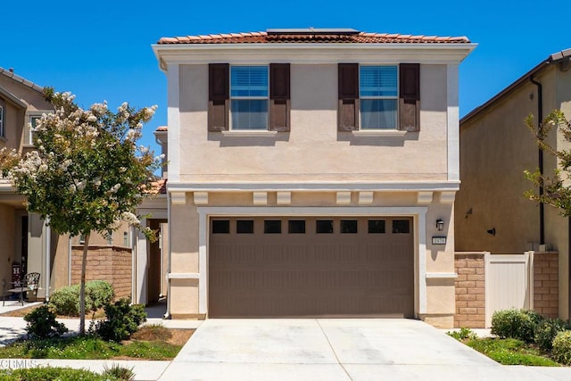 1979 Tangelo Way, Santa Paula, CA 93060 - view of front facade featuring stucco siding, a garage, concrete driveway, and a tiled roof