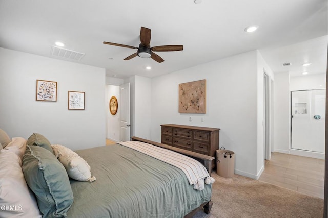 1979 Tangelo Way, Santa Paula, CA 93060 - bedroom featuring recessed lighting, a ceiling fan, and carpet