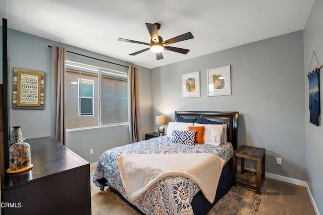 1979 Tangelo Way, Santa Paula, CA 93060 - carpeted bedroom with baseboards and ceiling fan