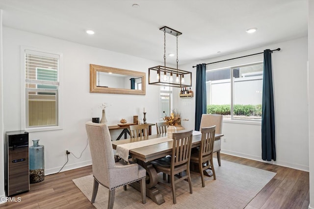 1979 Tangelo Way, Santa Paula, CA 93060 - dining space with healthy amount of natural light, light wood-style flooring, and recessed lighting