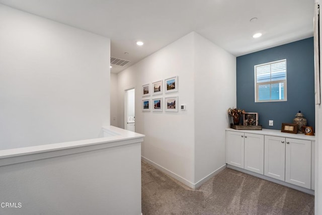 1979 Tangelo Way, Santa Paula, CA 93060 - hall with carpet floors and recessed lighting