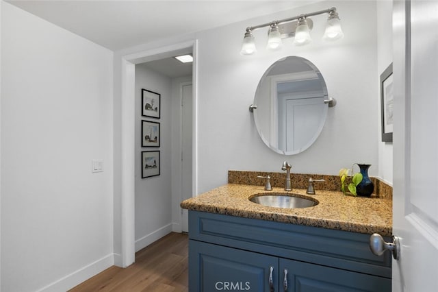 1579 Via Parque, Thousand Oaks, CA 91360 - bathroom featuring vanity and wood finished floors