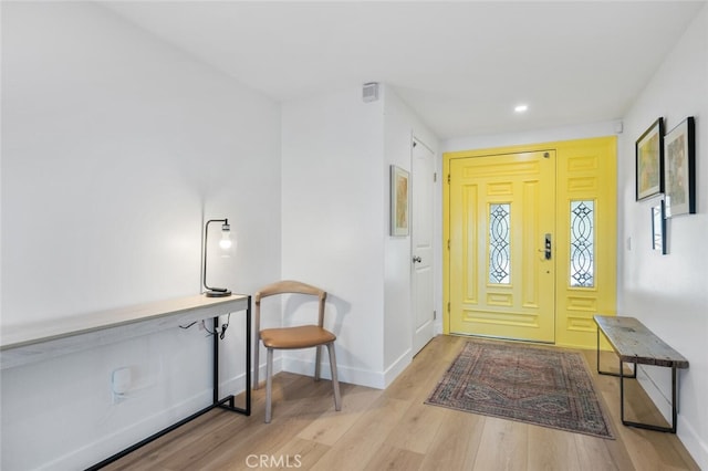 1579 Via Parque, Thousand Oaks, CA 91360 - entrance foyer with wood finished floors and recessed lighting