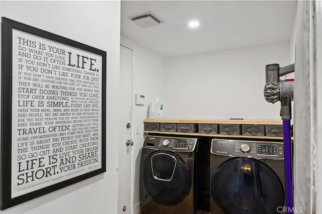 1579 Via Parque, Thousand Oaks, CA 91360 - laundry area featuring washer and clothes dryer
