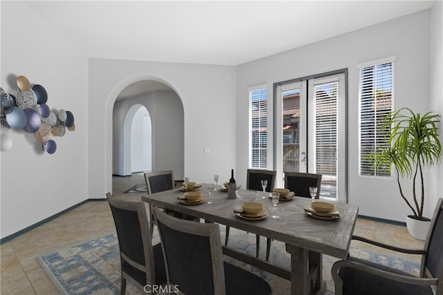 32522 Safflower St, Winchester, CA 92596 - dining room featuring plenty of natural light and arched walkways