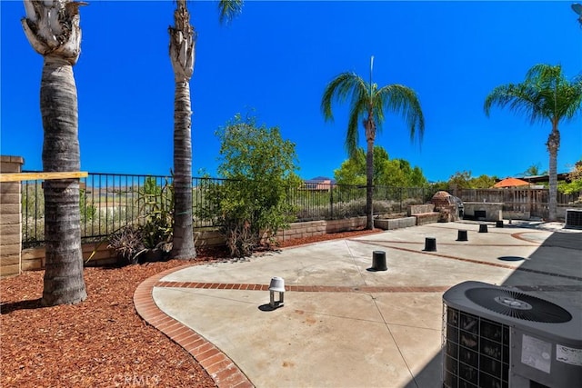 32522 Safflower St, Winchester, CA 92596 - fenced backyard with a patio area