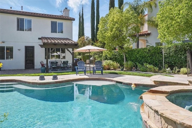 29160 Harmony Way, Saugus, CA 91390 - view of pool featuring a patio area