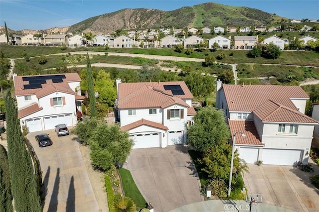 29160 Harmony Way, Saugus, CA 91390 - aerial view of residential area featuring a mountainous background