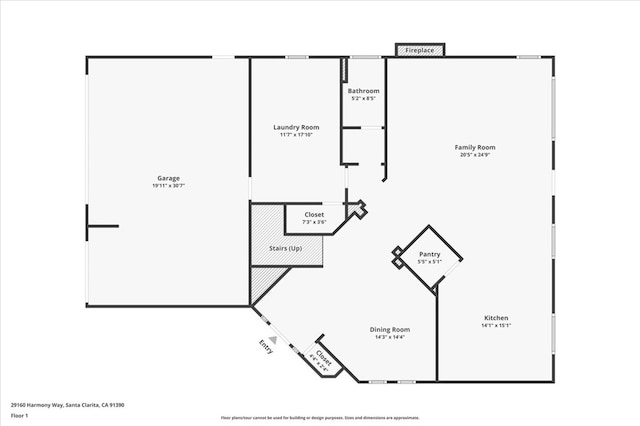 29160 Harmony Way, Saugus, CA 91390 - view of room layout