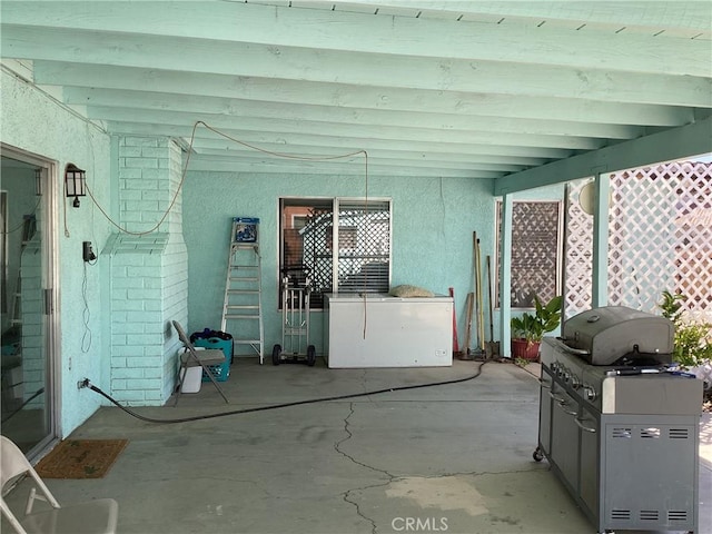 13489 Buggy Whip Ct, Victorville, CA 92392 - view of patio with grilling area