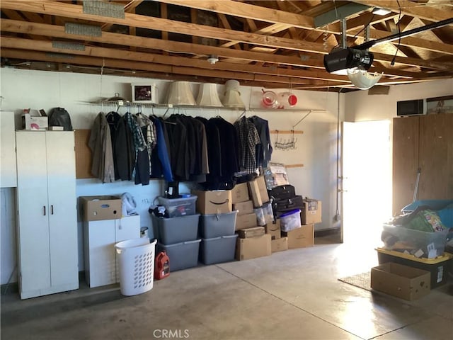 13489 Buggy Whip Ct, Victorville, CA 92392 - garage featuring a garage door opener