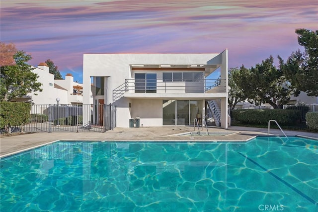 20290 E Arrow Unit C, Covina, CA 91724 - community pool featuring a patio and stairway