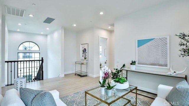 17413 Siena Ln, Fountain Valley, CA 92708 - living room with wood finished floors and recessed lighting