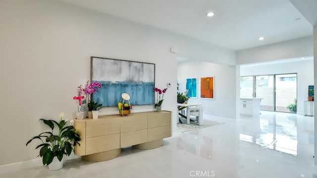 17413 Siena Ln, Fountain Valley, CA 92708 - interior space featuring recessed lighting and baseboards