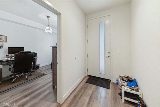 9044 Garvey Ave Unit 21, Rosemead, CA 91770 - entrance foyer featuring wood finished floors and baseboards
