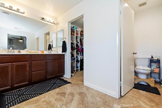 10349 Cooks Dr Unit 2, Rancho Cucamonga, CA 91730 - full bath featuring double vanity and a walk in closet