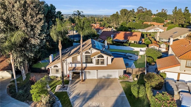1549 Hillcrest Dr, Pomona, CA 91768 - aerial perspective of suburban area