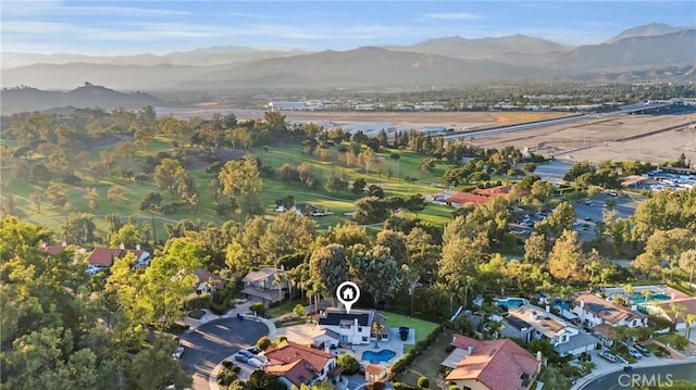 1549 Hillcrest Dr, Pomona, CA 91768 - aerial view of mountains