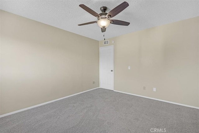 675 S College Ave, Claremont, CA 91711 - carpeted spare room with a ceiling fan and a textured ceiling