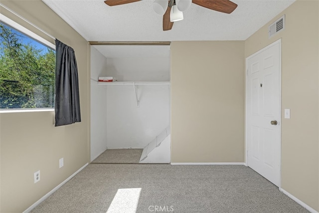 675 S College Ave, Claremont, CA 91711 - unfurnished bedroom featuring carpet floors, a closet, and ceiling fan