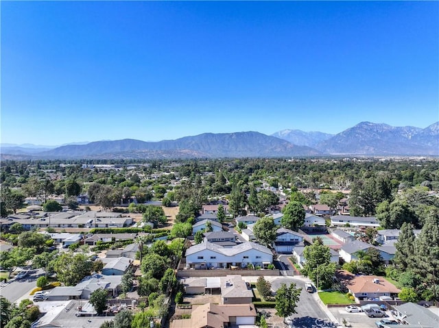 675 S College Ave, Claremont, CA 91711 - aerial view of residential area featuring a mountainous background