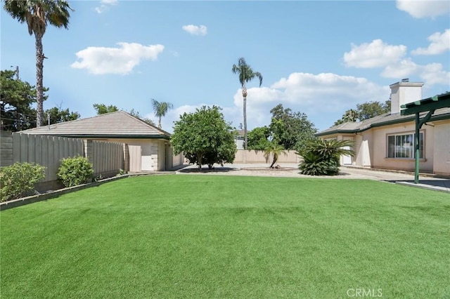 16860 Rayen St, Northridge, CA 91343 - view of fenced backyard