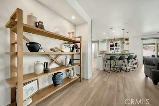 2056 Caltha Way, Perris, CA 92571 - wine area with light wood-type flooring