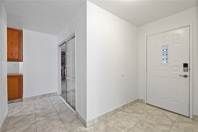 921 Christian Ave, Bakersfield, CA 93314 - foyer with light marble finish flooring