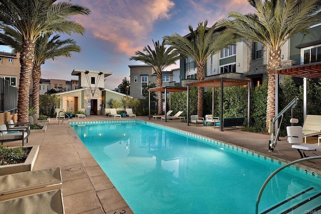6140 Colt Pl Unit 104, Carlsbad, CA 92009 - community pool featuring a pergola and a patio
