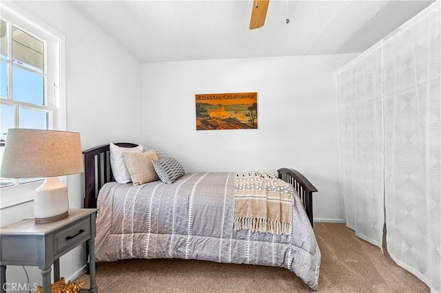 16271 Fairway Ln, Huntington Beach, CA 92649 - carpeted bedroom with ceiling fan