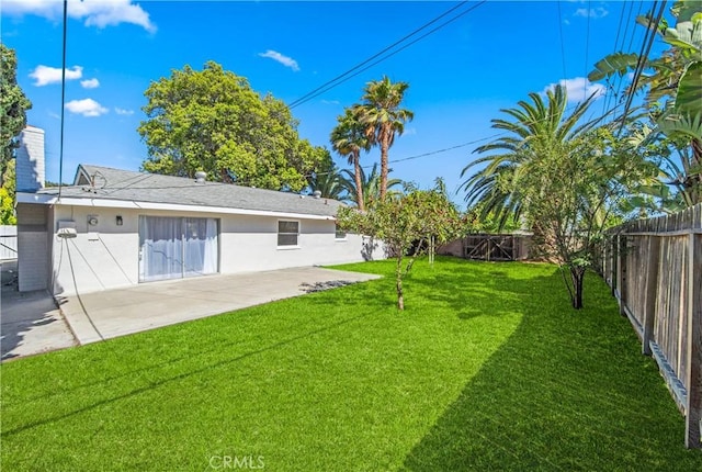 16271 Fairway Ln, Huntington Beach, CA 92649 - fenced backyard featuring a patio