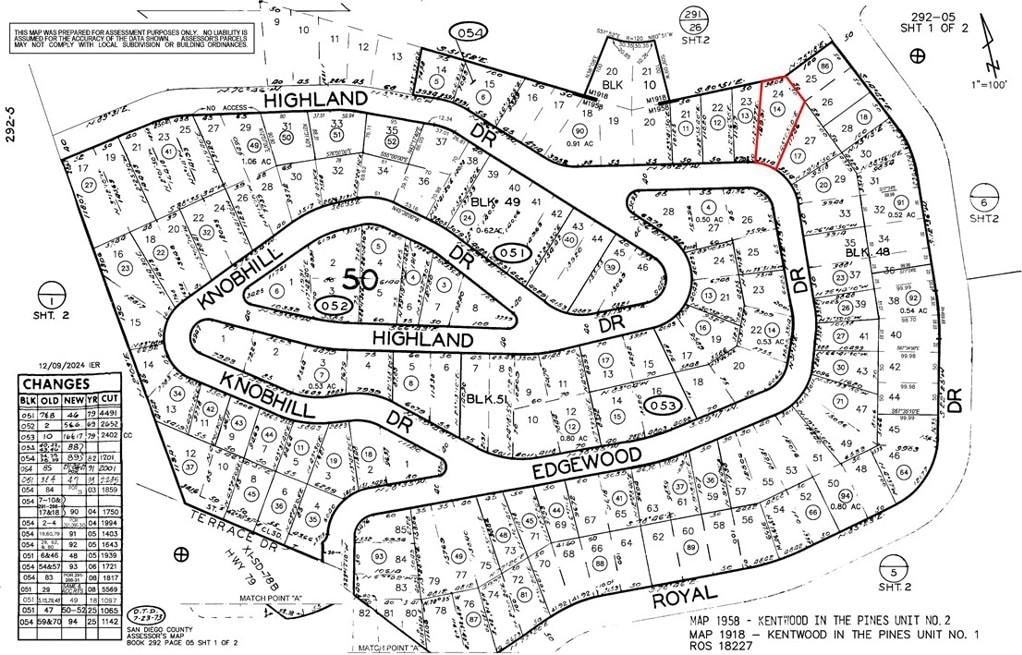 0 Edgewood Dr, Julian, CA 92036