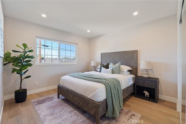 7372 Brian Ln, La Palma, CA 90623 - bedroom featuring light wood-style floors and recessed lighting