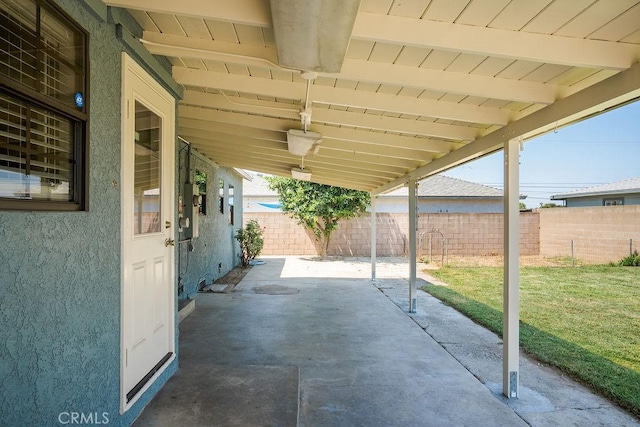 309 N Leland Ave, West Covina, CA 91790 - fenced backyard with a patio