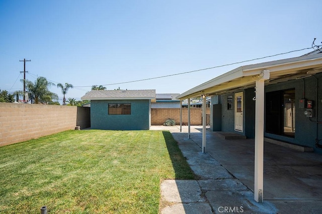 309 N Leland Ave, West Covina, CA 91790 - fenced backyard with a patio area