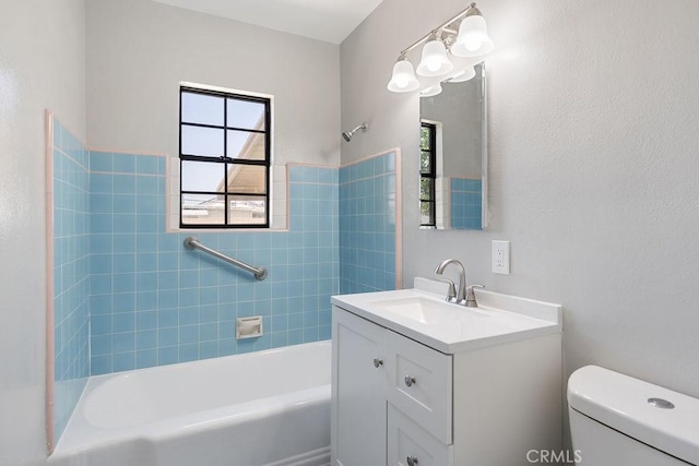 309 N Leland Ave, West Covina, CA 91790 - full bath with vanity and washtub / shower combination
