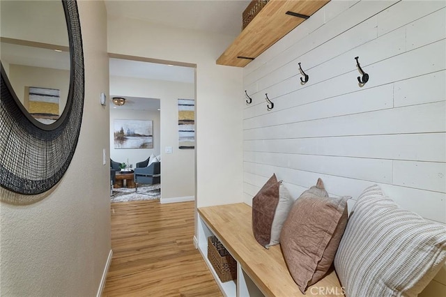 40630 Calle Torcida, Temecula, CA 92591 - mudroom with light wood-style flooring and baseboards