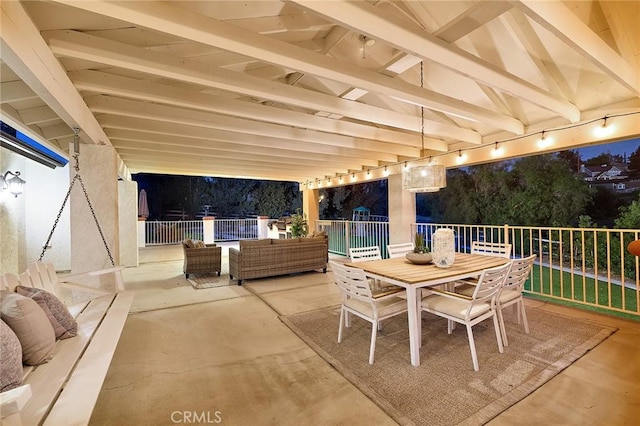 40630 Calle Torcida, Temecula, CA 92591 - view of patio / terrace with outdoor dining area