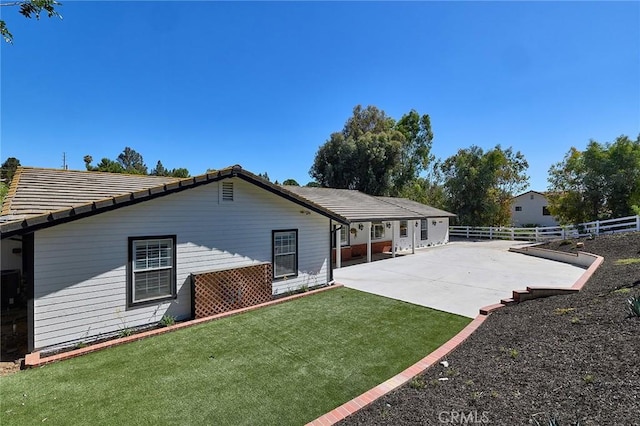 40630 Calle Torcida, Temecula, CA 92591 - rear view of property featuring a tile roof and a patio area