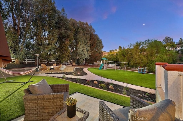 40630 Calle Torcida, Temecula, CA 92591 - view of home's community with a playground and a yard