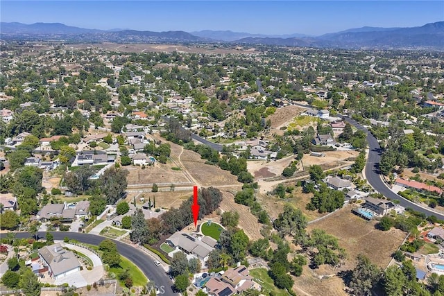 40630 Calle Torcida, Temecula, CA 92591 - aerial view of property's location featuring a mountain backdrop