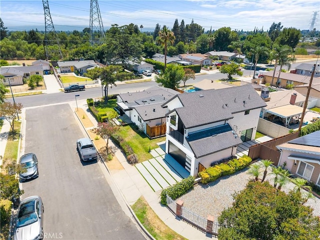 16701 Kalisher, Granada Hills, CA 91344 - aerial perspective of suburban area