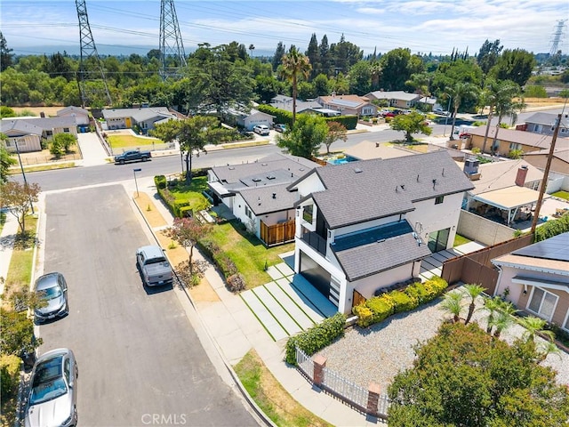 16701 Kalisher, Granada Hills, CA 91344 - aerial perspective of suburban area
