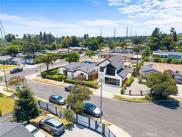 16701 Kalisher, Granada Hills, CA 91344 - aerial perspective of suburban area