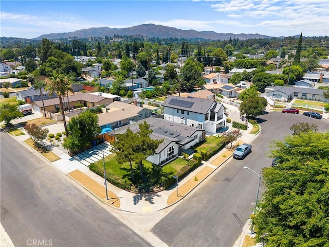 16701 Kalisher, Granada Hills, CA 91344 - aerial view of residential area featuring mountains